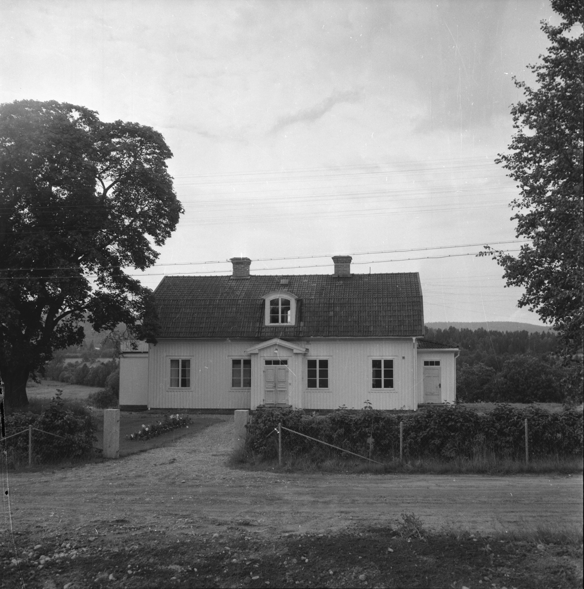 Prästgården i Åmotsbruk, 9/8 1960.