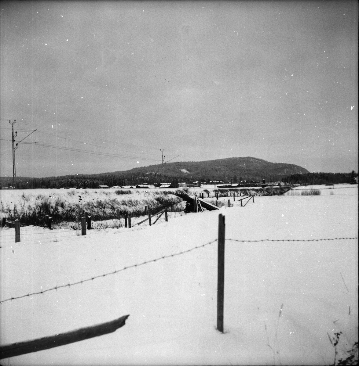 Vallsta, Orbaden.
Vintern 1952