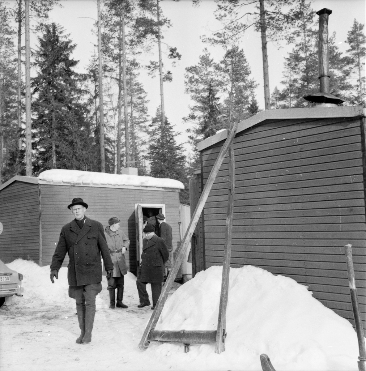 Kilafors bruk,
Besök i skogen,
21 Mars 1963