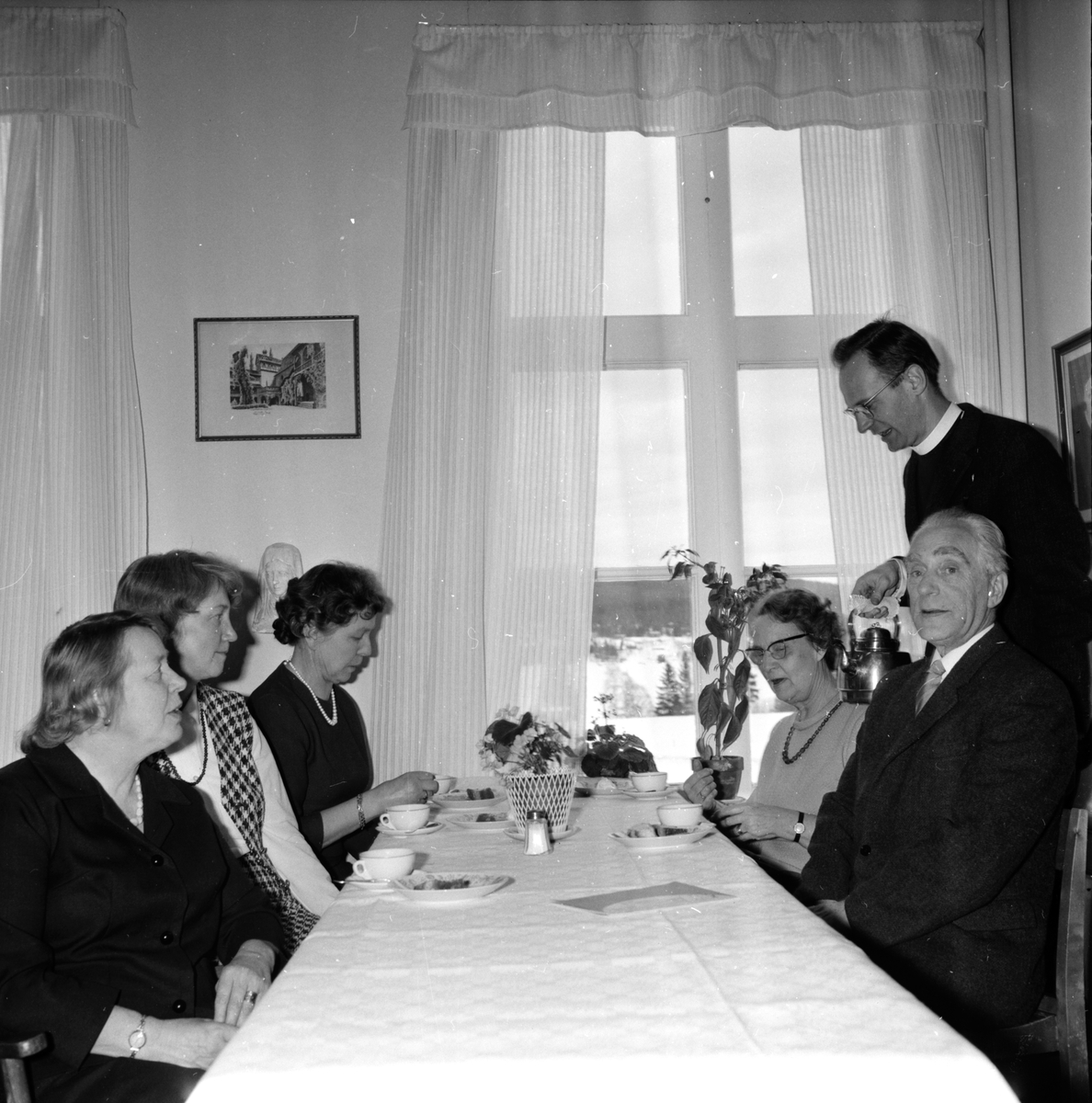 Undersvik,
Stiftsgården,
Handarbetsdagar,
11 Februari 1965
