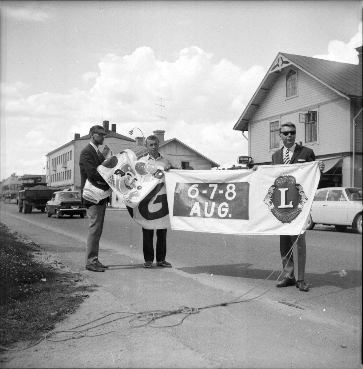 Y-H Lägret i Häggersta,
23 Juli 1965
