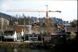 Fotografier fra byggeprosessen til Teknisk museums bygg på K