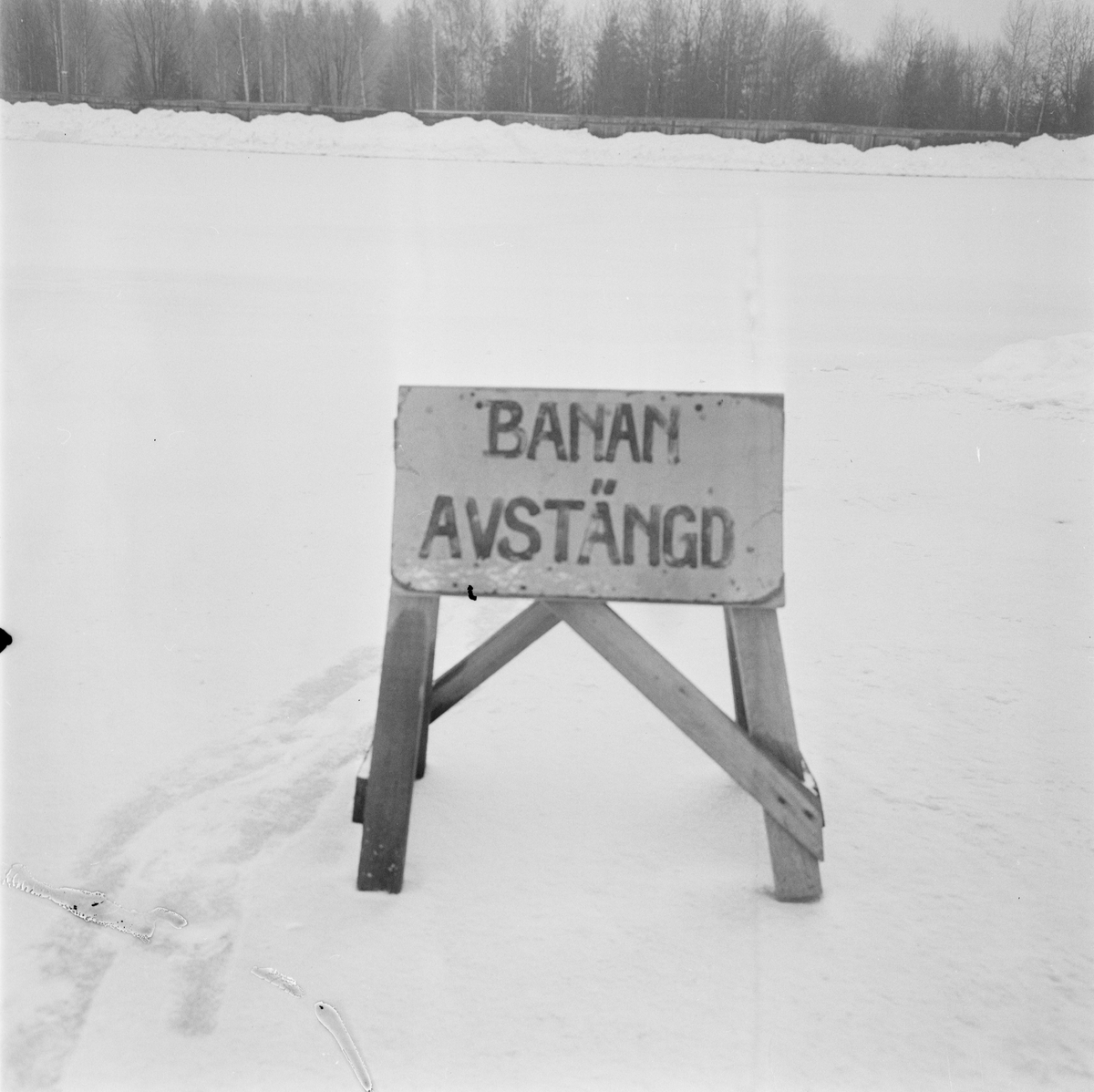 Sportlovsveckan, sannolikt Tierp, Uppland, mars 1978
