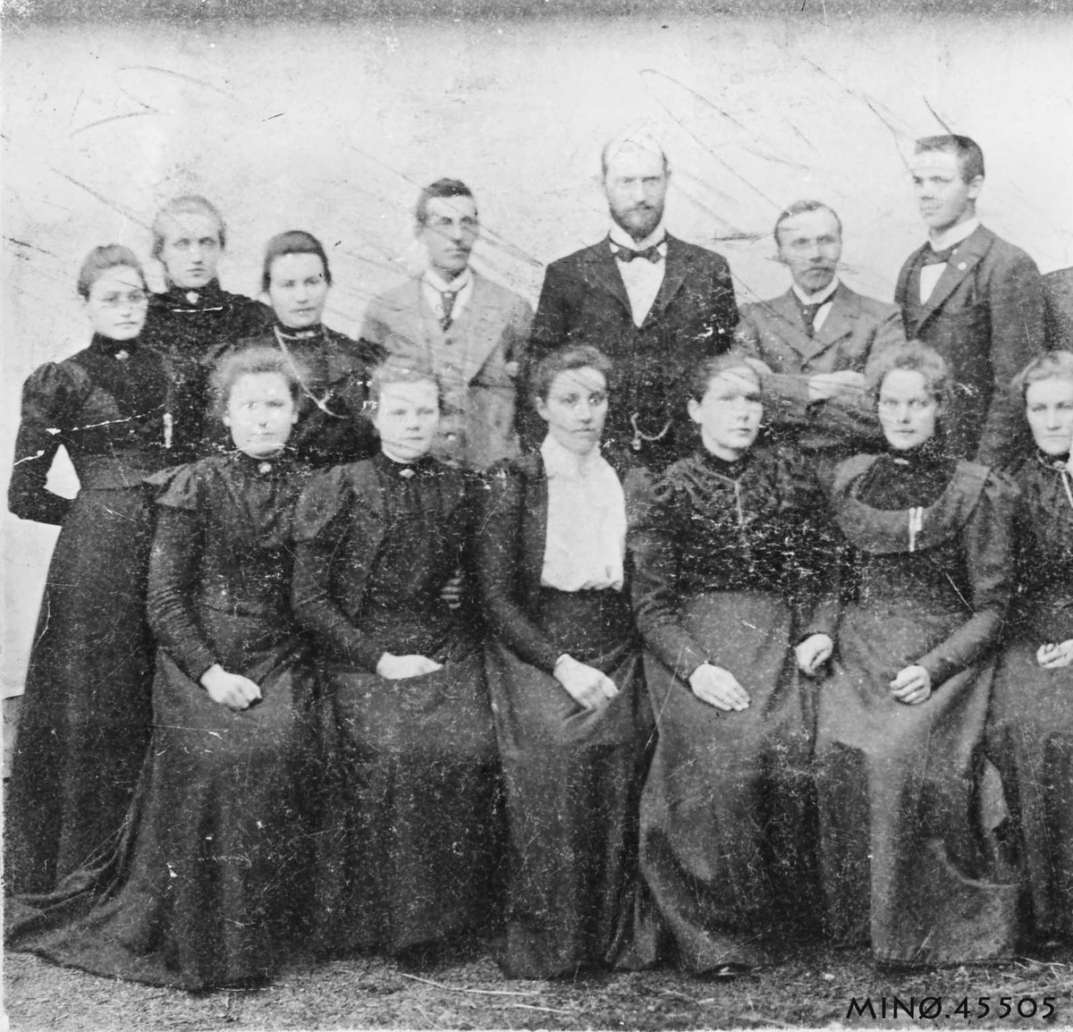 Gruppebilde. Sangkor fra. ca. 1900 - Anno Musea i Nord-Østerdalen ...