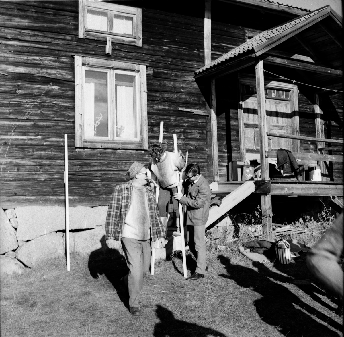 Fest i Åsbersstugan. Vallsta
1970
