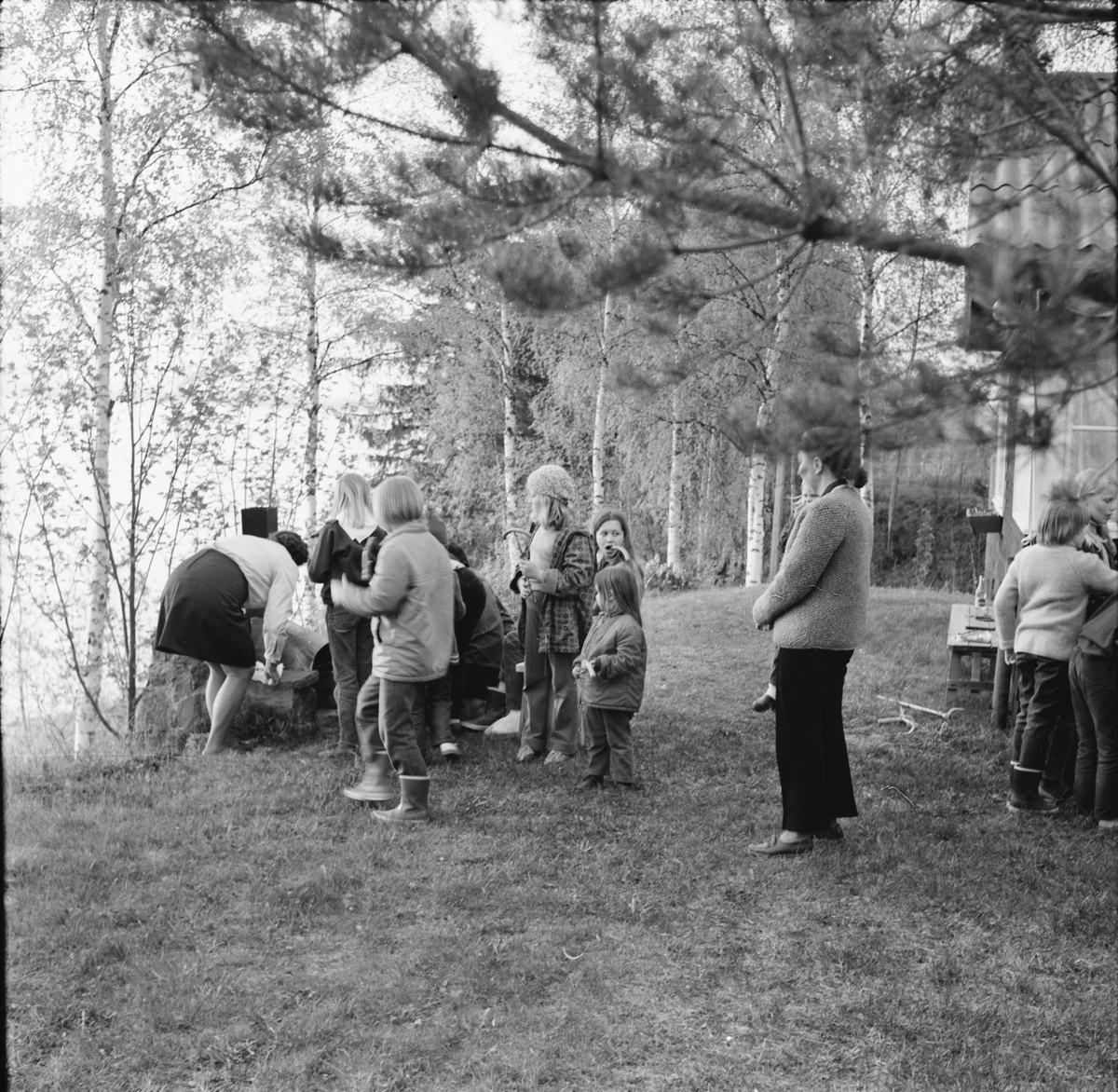 Arbrå. Scouterna i Fagernäs.
Juli 1969