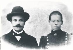 Mikal og Ingebertine Eilertsen.