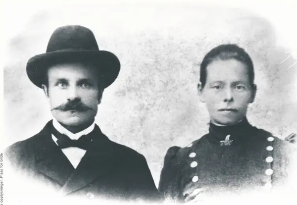 Mikal og Ingebertine Eilertsen.