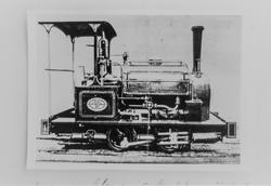 Søsterlokomotivet til Bøylestad gruvers lokomotiv Lilly.