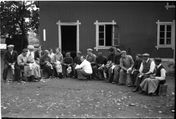 Kyllingribbing på "Småbrukerskolen" (Valle) på Lena Ø.Toten.
