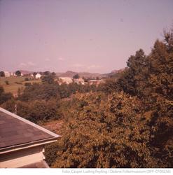 Utsikt mot Eide fra Hafsøy i Egersund