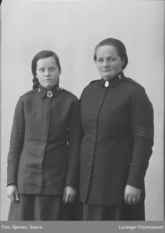 Portrett av Jernstad med datter