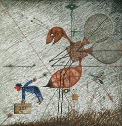 Mygg med gissel [Maleri]