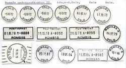 Stempelkatalog Romsås, Oslo