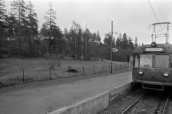 Sognsvann. Sognsvannbanen. Mai 1967