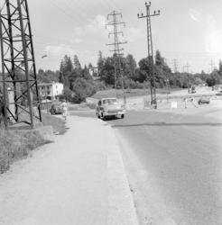 Ullernchausseen skal rettes ut. Juli 1958