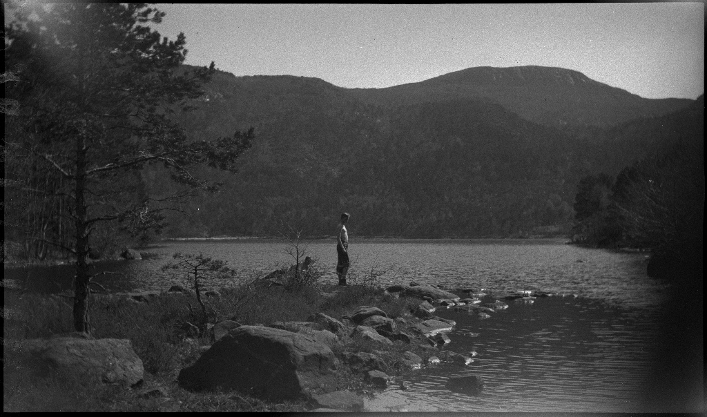 Cykkeltur Dansen-Vommå-Ims-Høle. Arne Rasmussen. Korsvold. 2. mai 1937 ...