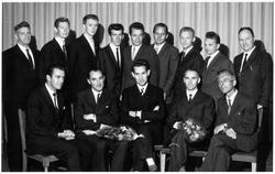 Gruppebilde av ansatte hos Rasch-Tellefsen.