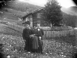 Rikard Berges fotoarkiv. Nordistog Øygarden i Arabygdi. Fami