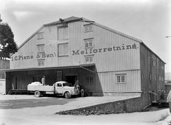 Lager for I. C. Piene & Søn i Fjordgata 14