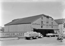 Lager for I. C. Piene & Søn i Fjordgata 14