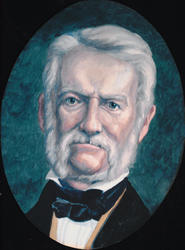 Portrett av Hans Abel Hielm [papirkunst]