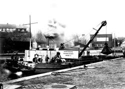 Mudring i "Pæddekummen", Sannesund i Sarsborg. Sarpsborg Hav