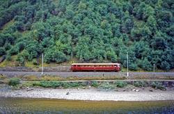 Motorvogn BM 86 59 i lokaltog 1718 til Støren, fotografert s