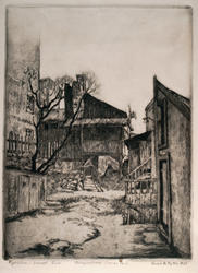 Fjellstua i Dopsgt. Oslo [radering]