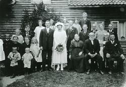 bryllaup menneske hus barn