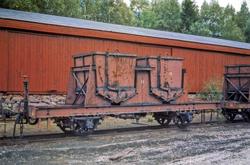 Thamshavnbanens skjærsteinvogn nr. 13 på Thamshavn