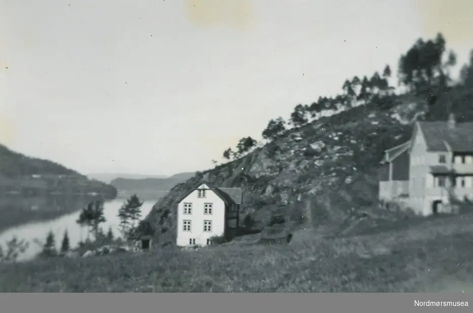 Utsikt over Gjengstoa, 20.oktober 1952.