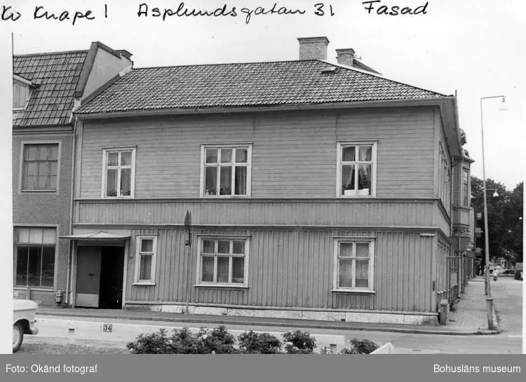 Asplundsgatan 31, Uddevalla 1972