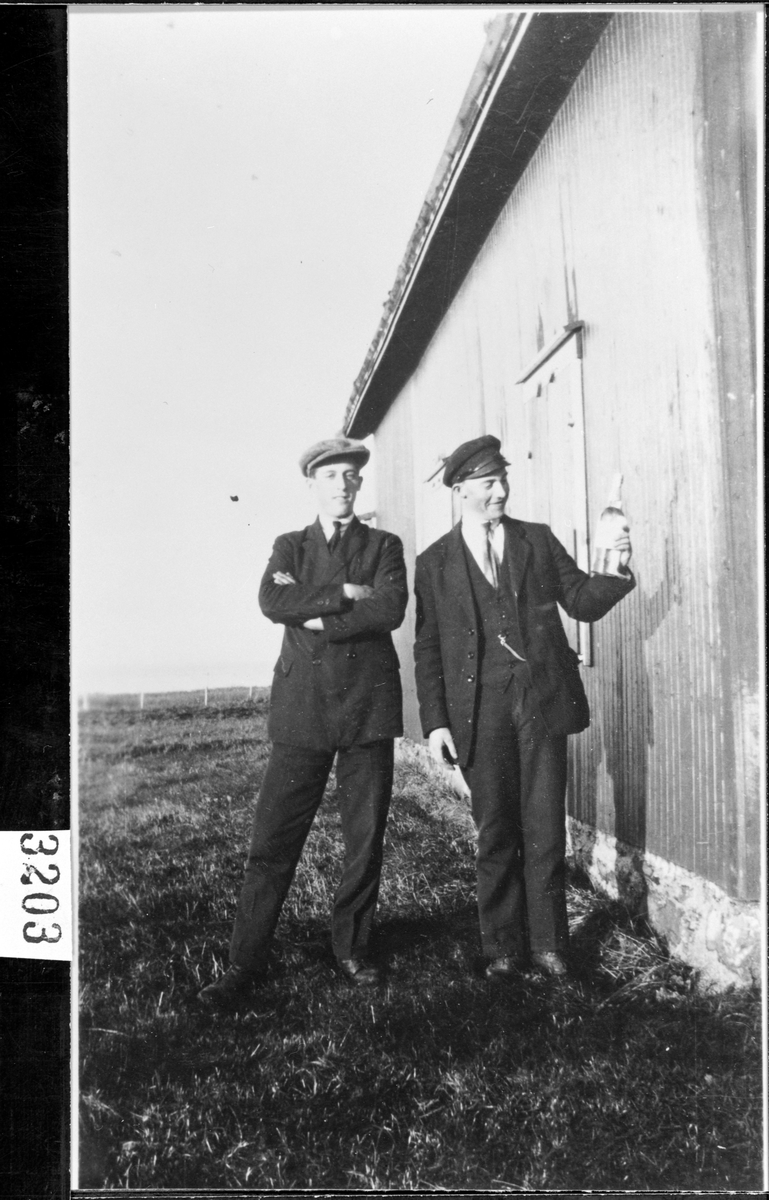 Sverre Løkken og Anton Johansen fra Storfosna