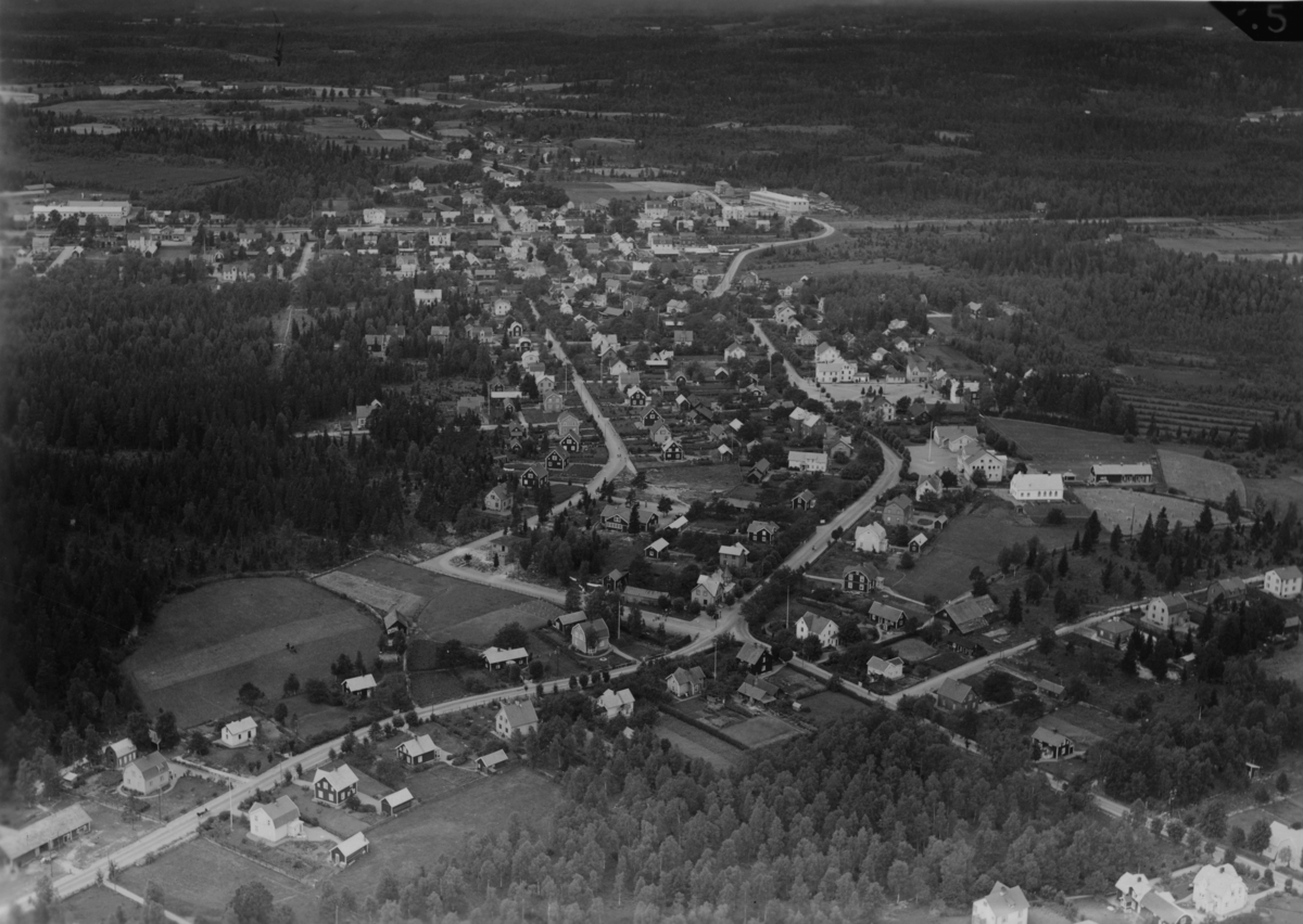 Flygfoto över Bodafors i Nässjö kommun Nr. C. 1827