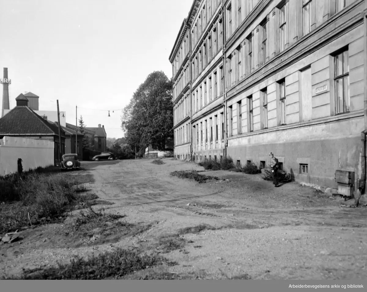 Biermannsgate. Oktober 1955