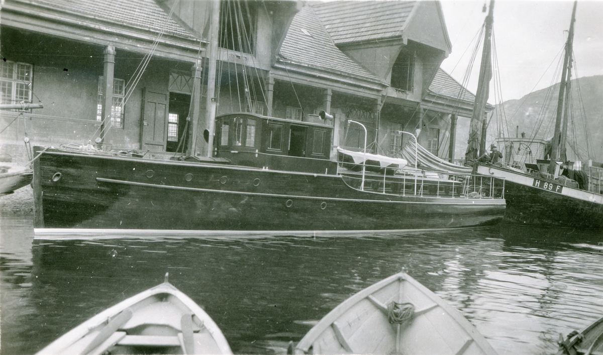 Smuglerflåten i Bergen 1921