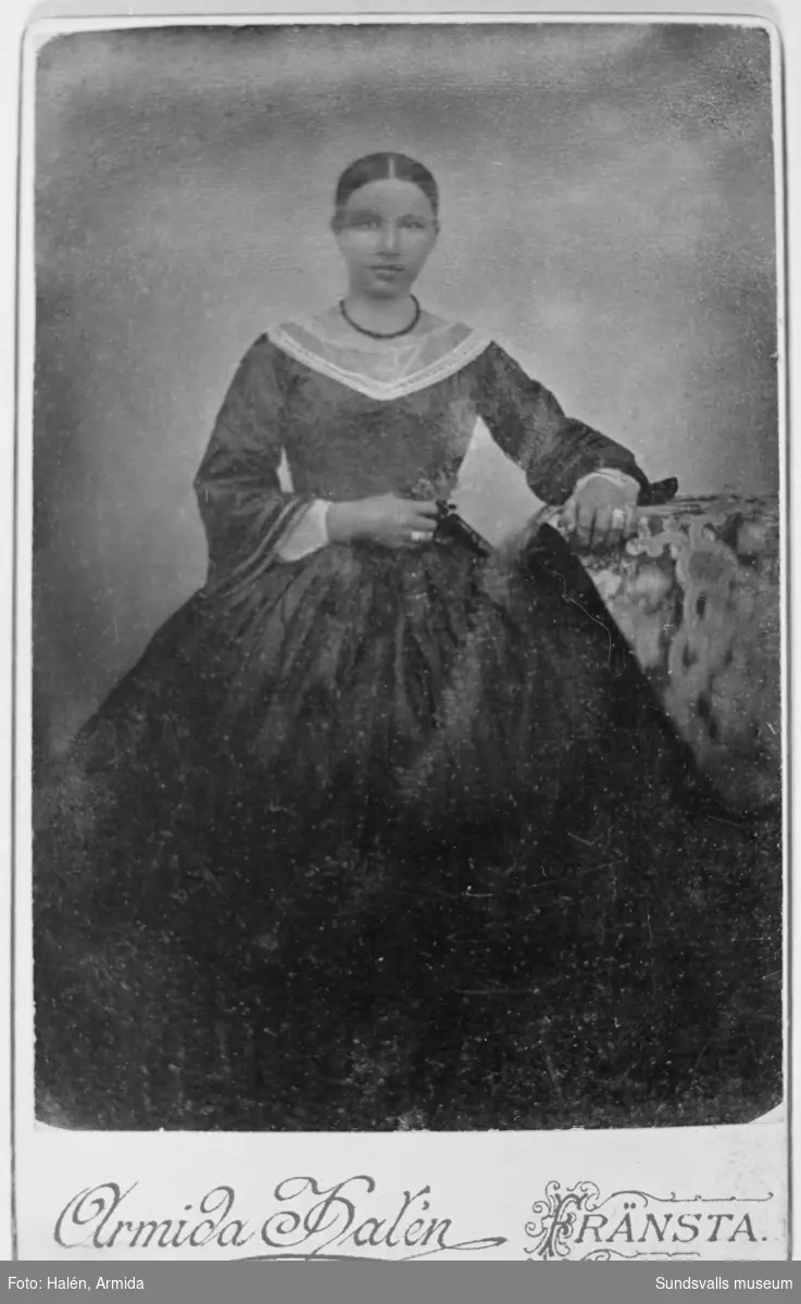 "Faster Anna, Hjälta" Anna Britta Norberg, äldst av syskonen Norberg, född 1837 /e u Olof Norberg (syskonbarnbarn).