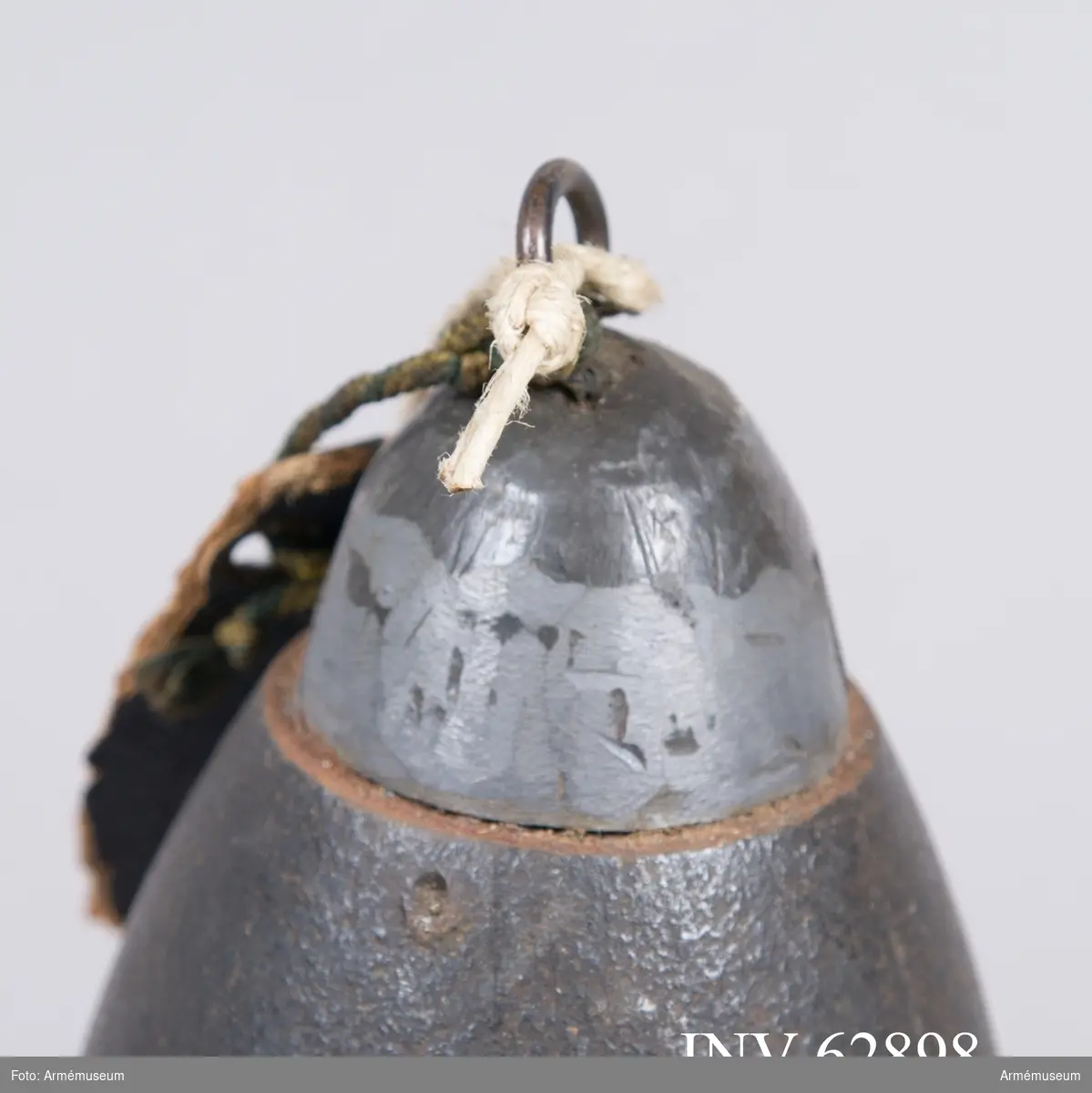 Grupp F II.
Tändrör till 7 cm (2,"25) granat. 1863 års skjutförsök.