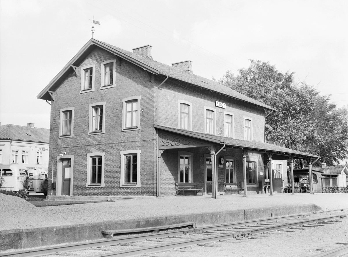 Malmö - Tomelilla Järnväg, MöToJ, Sjöbo järnvägsstation.