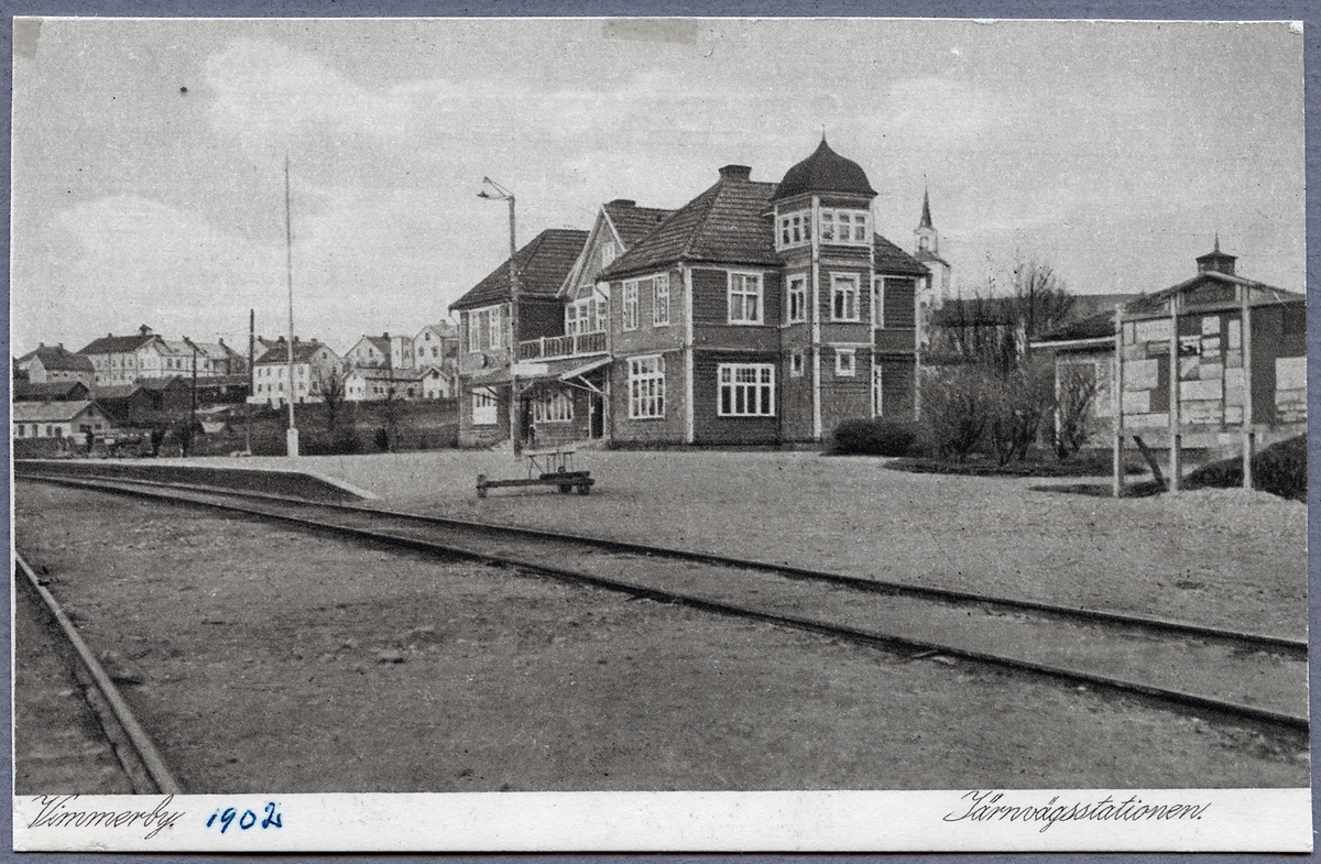 Stationshuset i Vimmberby.