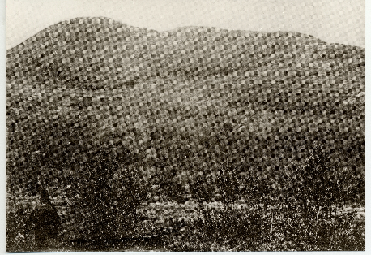 Kiirunavaara orört år 1900.