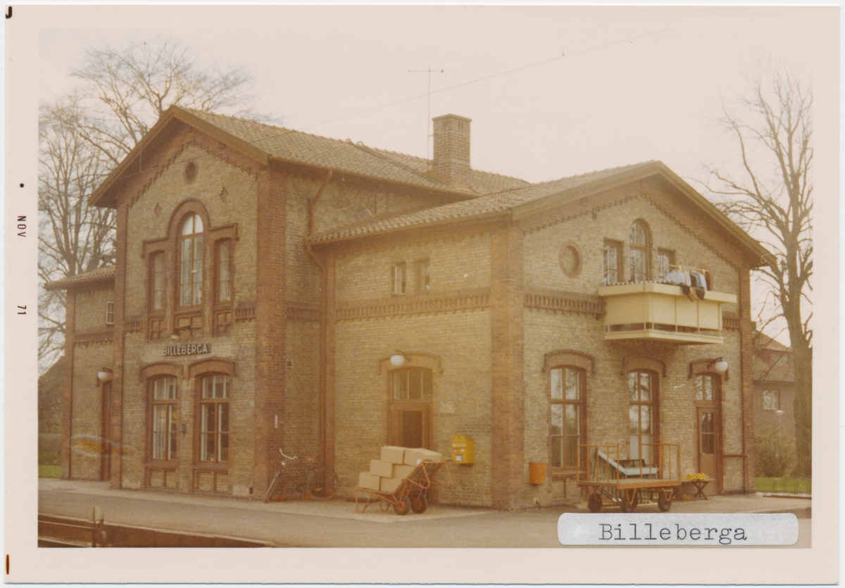 Billeberga station.