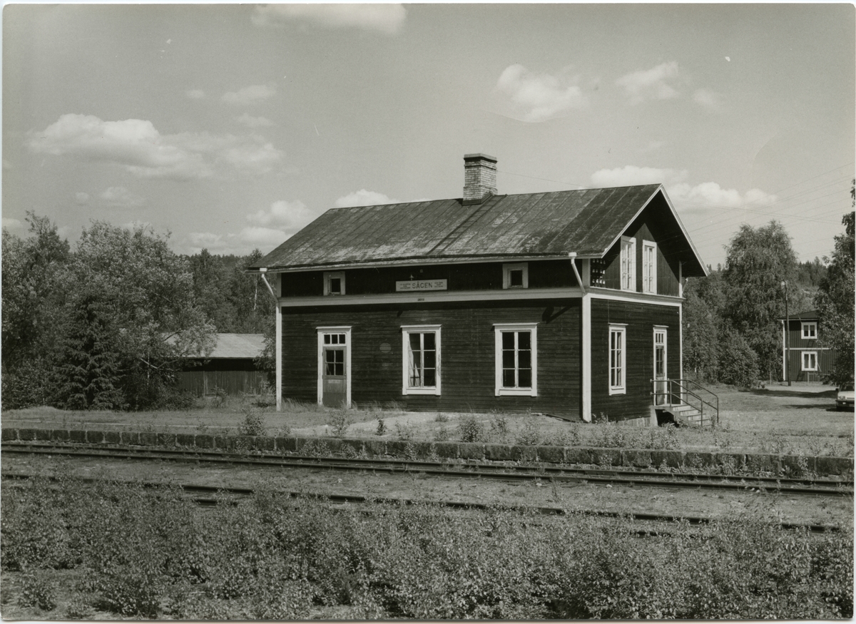 Sågens station, Inlandsbanan.