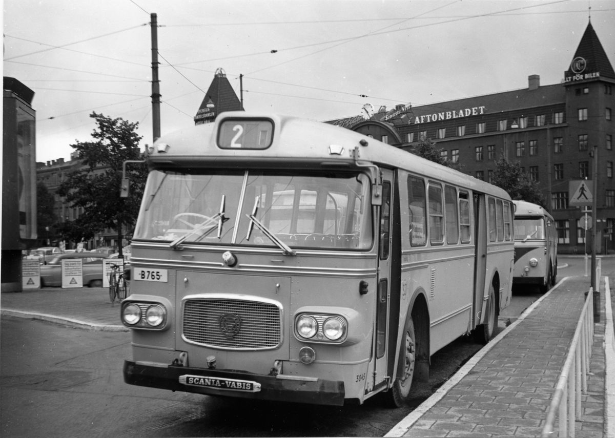 Statens Järnvägar, SJ buss 3045.