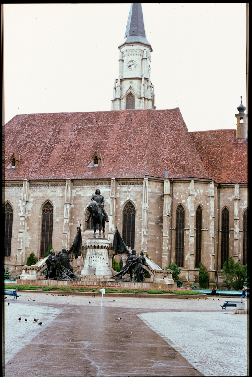 Kyrkobyggnad i Cluj – Napoca, Rumänien.