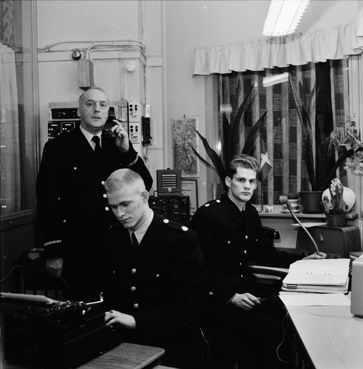 "Jul på polisstationen", Uppsala 1960