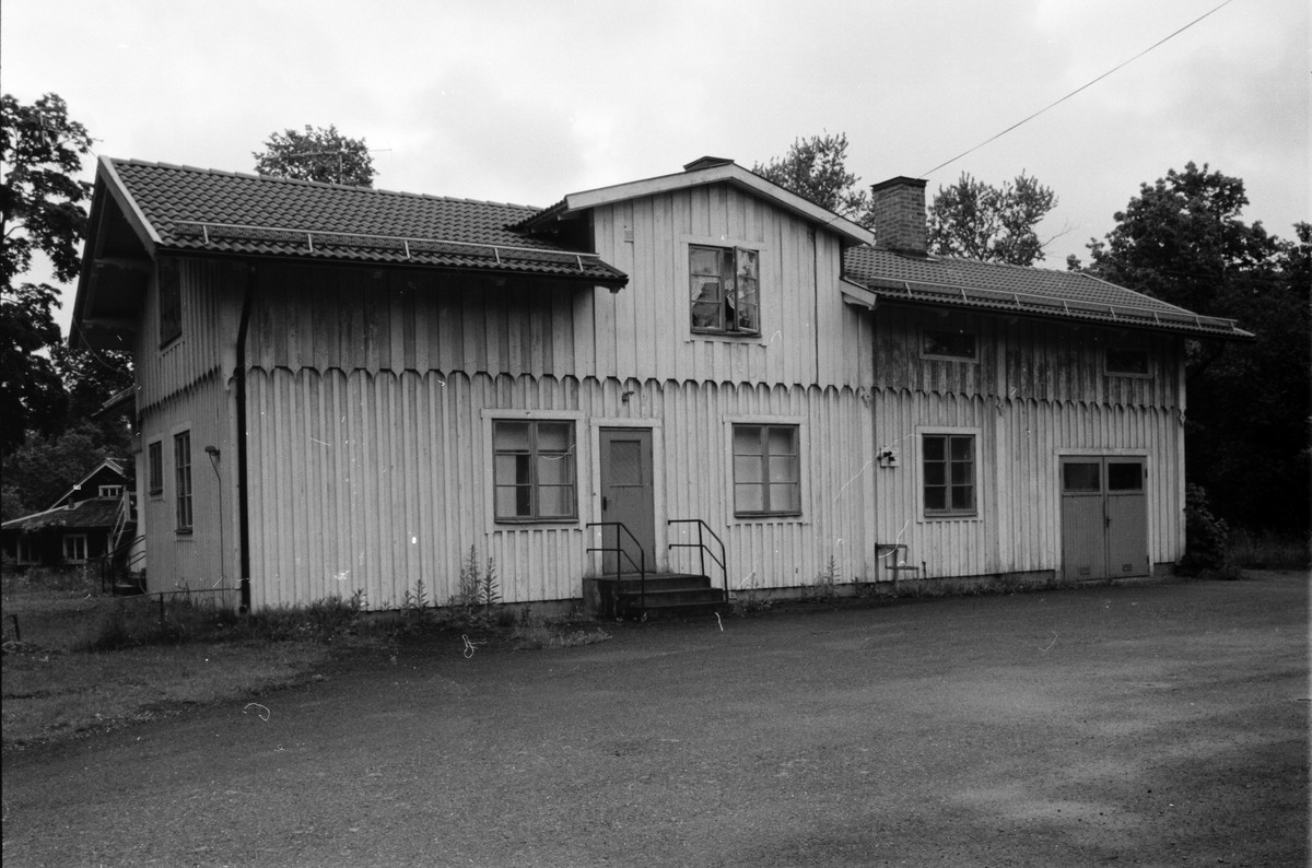Byggnad, Dannemora, Uppland augusti 1991