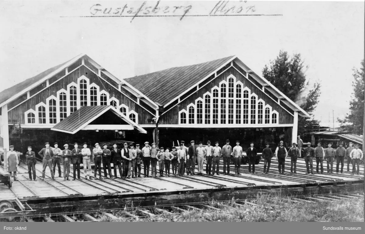Gustavsbergs sågverk.