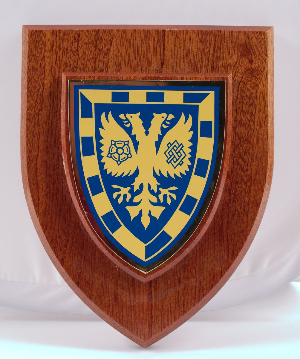 Tre-emblem med våpenskjold for Wimbledon F.C. (fotballklubb)